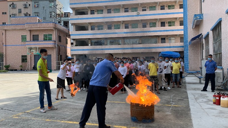 嘉友组织消防演练，提高嘉人消防意识